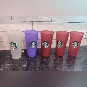Starbucks Reusable ASU Hot Cups Bundle Lot NO LIDS